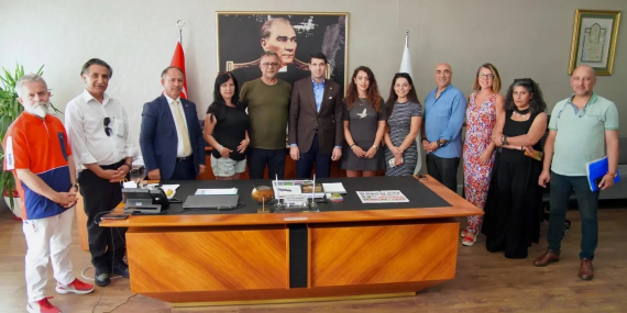 Basın Platformu’ndan Başkan Utku Caner Çaykara’ya Ziyaret