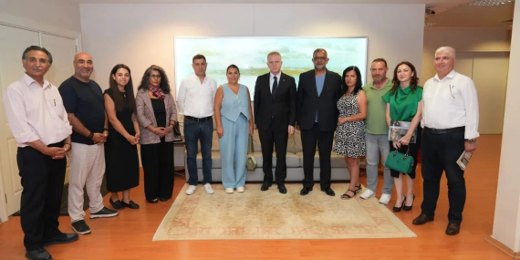 Basın Platformu’ndan Vali Davut Gül’e Ziyaret